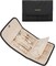 Travel Jewelry Organizer Case, Foldable Jewelry Roll for Necklaces, Earrings, Journey-Rings, Bracelets, Brooches, Portable, Black
